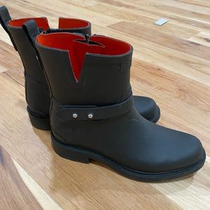 Rag and bone moto boots size 8